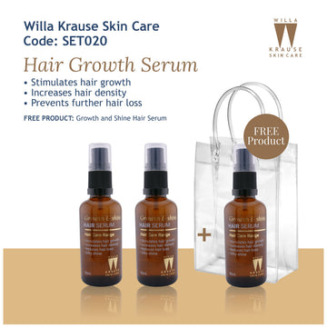 Willa Krause Skin Care - Hair Growth Serum - Combo Set 020