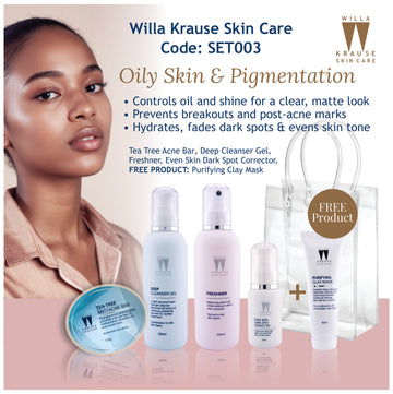 Willa Krause Skin Care - Oily Skin & Pigmentation - Combo Set 003