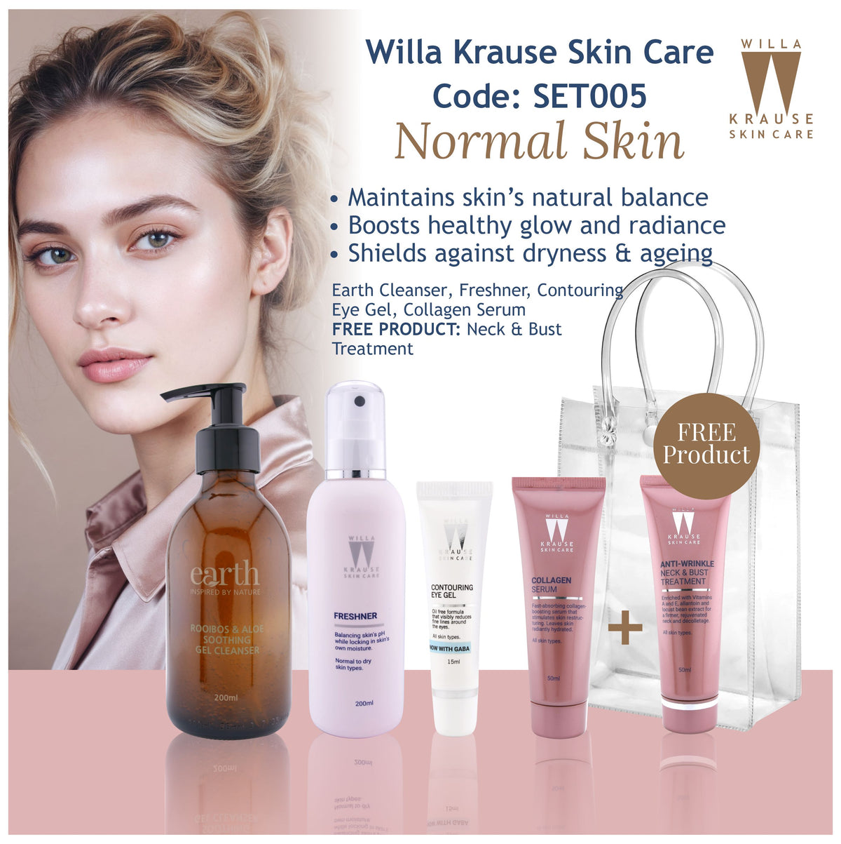 Willa Krause Skin Care - Normal Skin - Combo Set 005