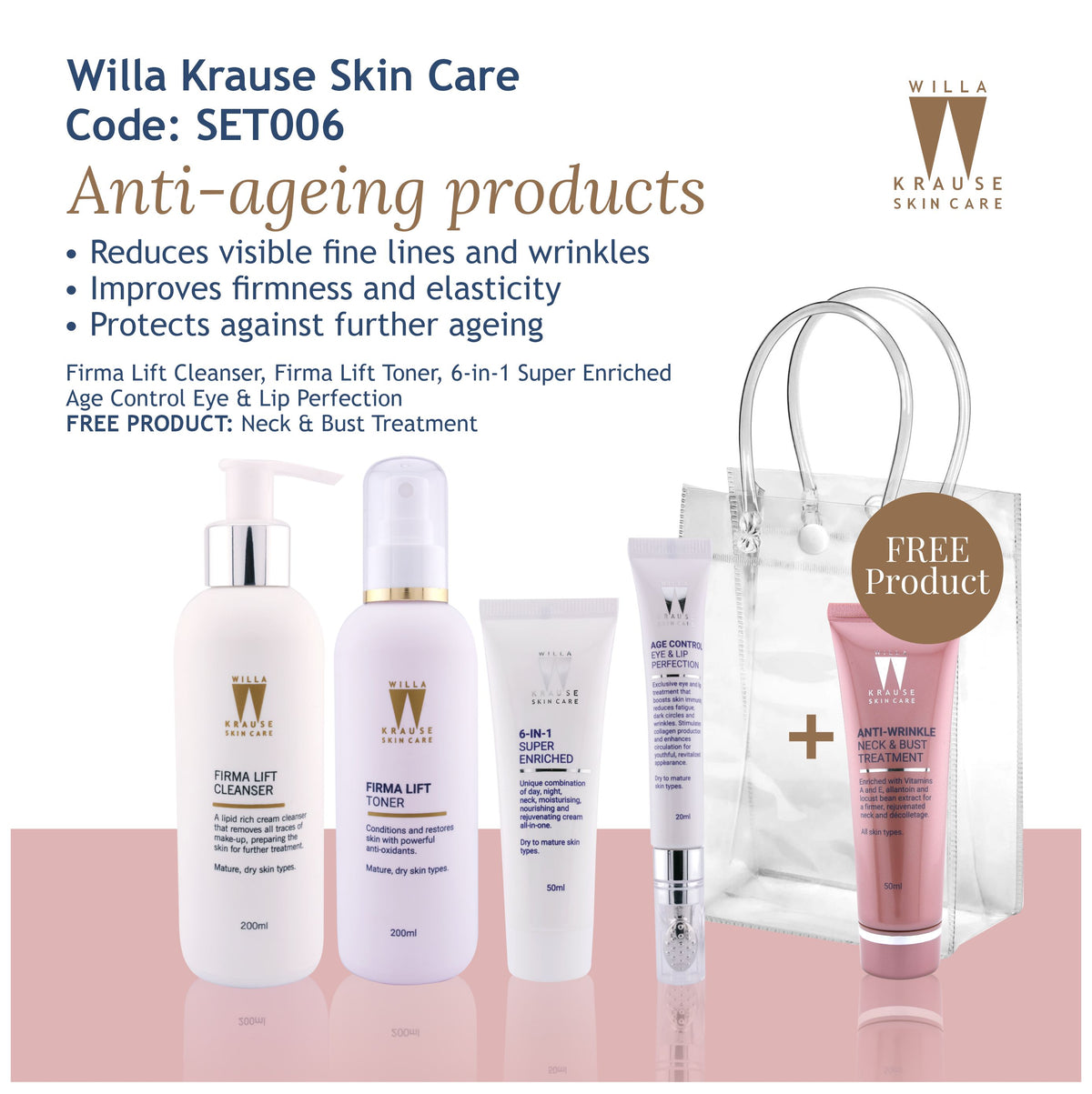 Willa Krause Skin Care - Anti-ageing Product - Combo Set 006