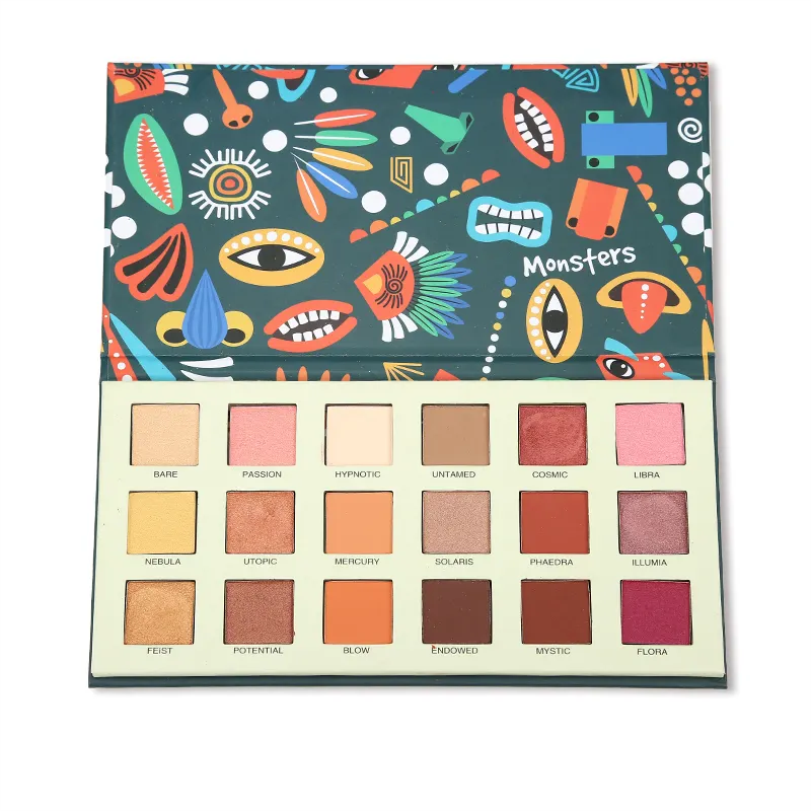 PHOERA 18 Colors Vegan Highly Pigmented Eyeshadow Palette – image 8