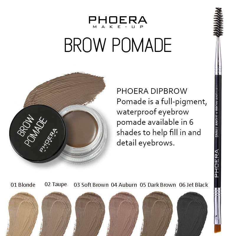 PHOERA Eyebrow Pomade Waterproof Brow Gel