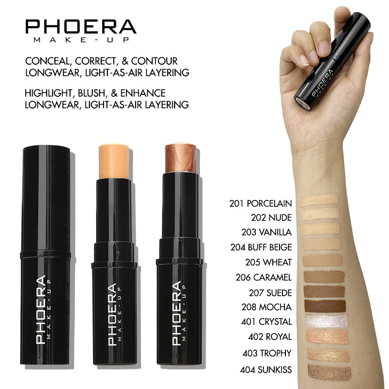 PHOERA Matte & Shimmer Makeup Skinstick