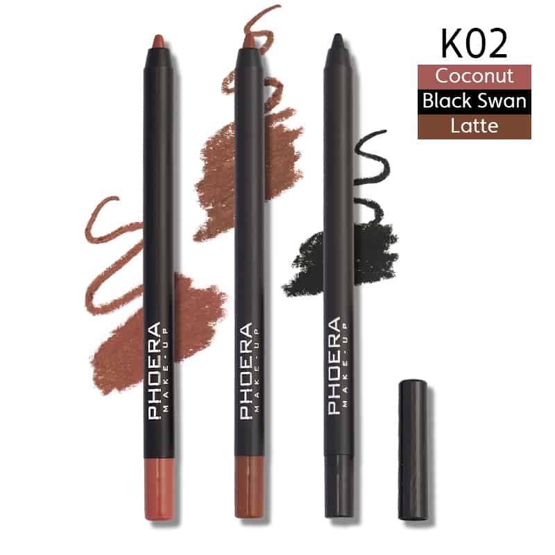 PHOERA Matte Lip Liner & Eyeliner Kit – image 13
