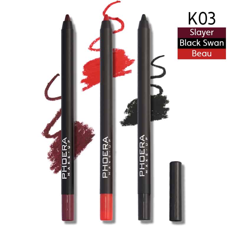 PHOERA Matte Lip Liner & Eyeliner Kit – image 11
