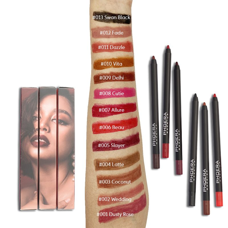 PHOERA Matte Lip Liner & Eyeliner Kit – image 3