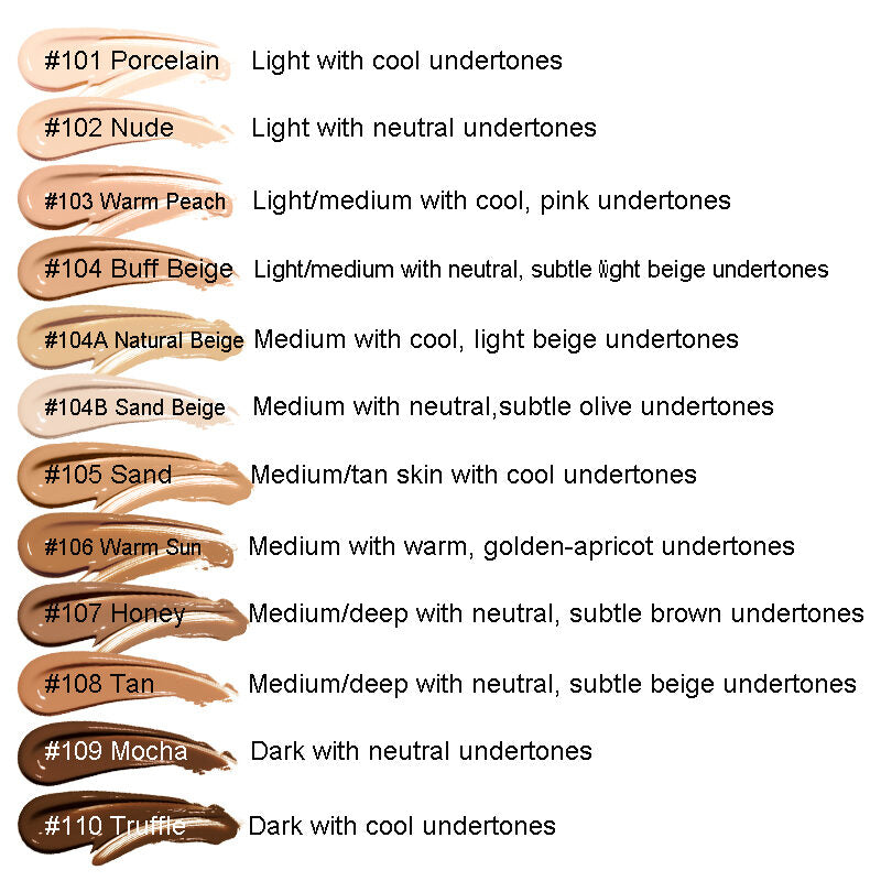 PHOERA Velvety Matte Cover Liquid Foundation – image 19