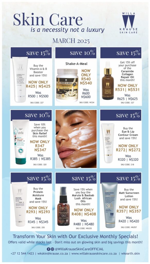 Special Promotions Mar 2025 | Skin Care