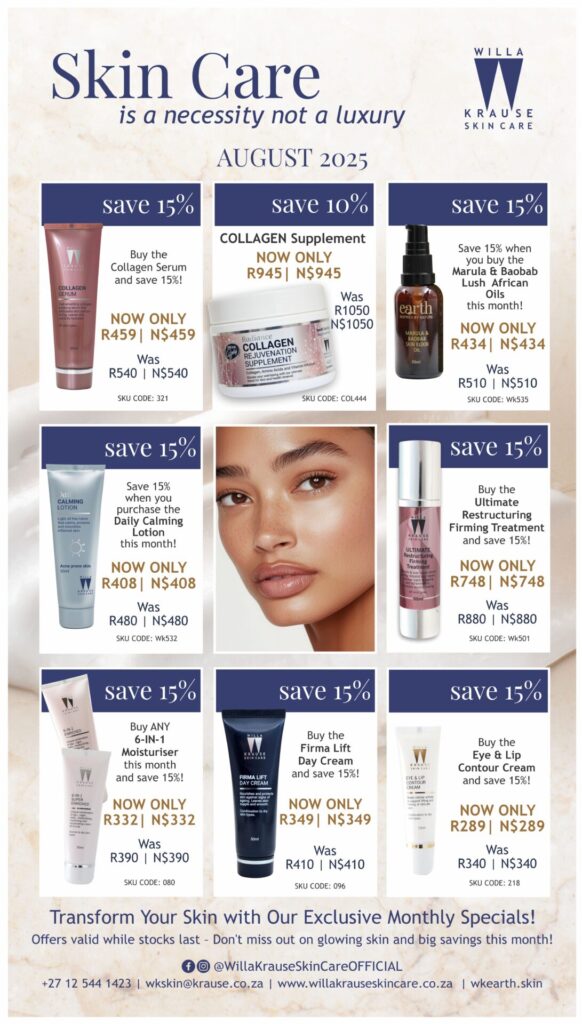 Special Promotions Aug 2025 | Skin Care